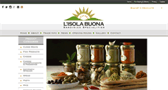 Desktop Screenshot of lisolabuona.co.uk