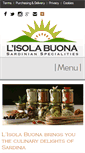 Mobile Screenshot of lisolabuona.co.uk